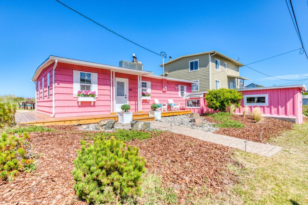 Li'L Pink House Villa Rockaway Beach Eksteriør billede